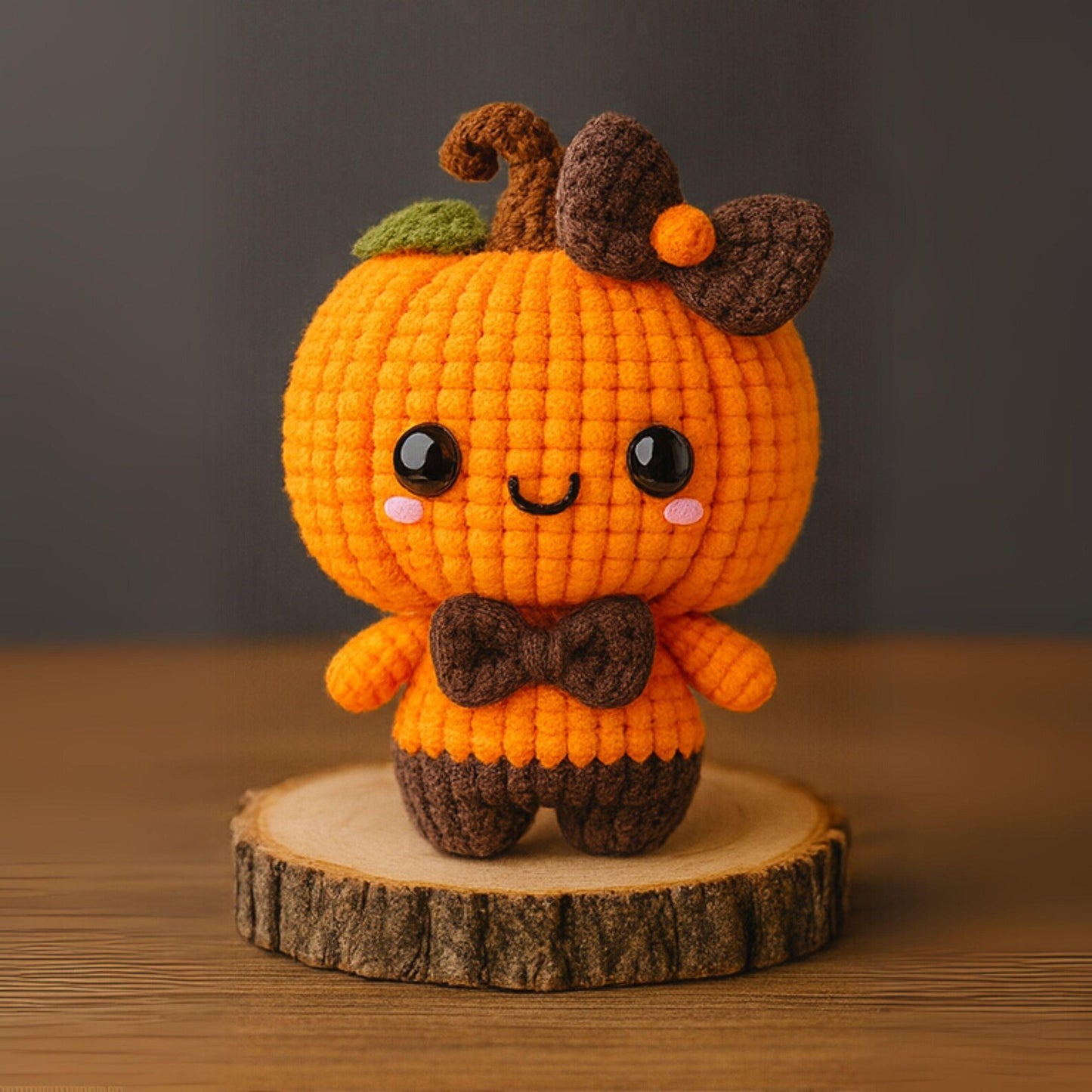 Amigurumi Pumpkin Crochet Plush