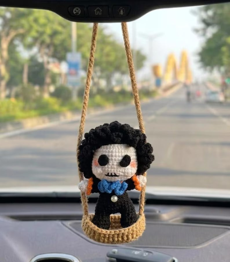 Crochet Brook Pirate Car Hanger