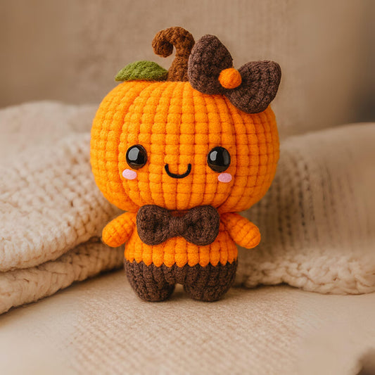 Amigurumi Pumpkin Crochet Plush