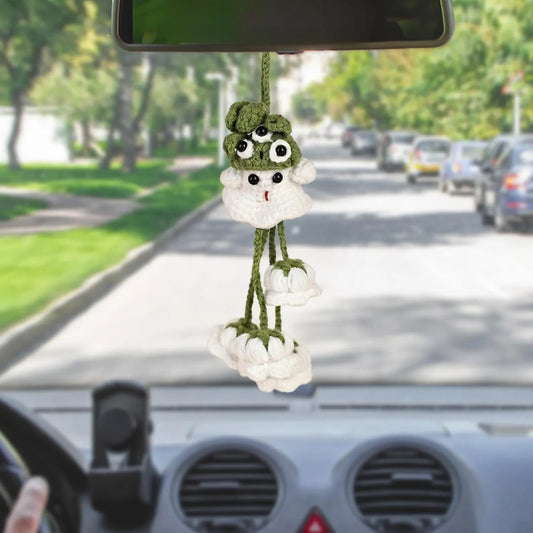 Halloween Car Crochet Hook Ornament