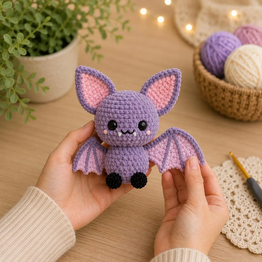 Crochet Bat Plush Toy