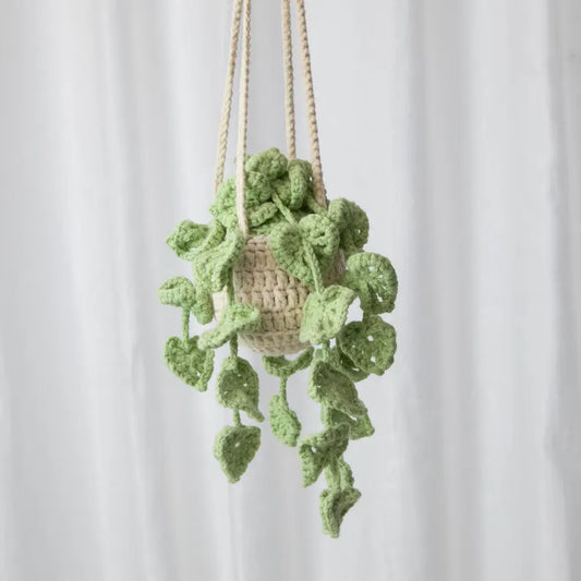 rochet Monstera Leaves Hanging Car Charm