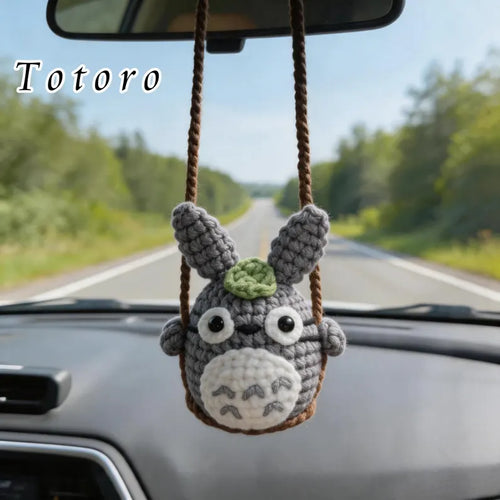 Crochet Totoro Car Hanger